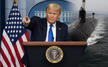 Donald Trump mengerahkan kapal selam nuklir Amerika Serikat (AS) ke wilayah-wilayah strategis yang dianggap tepat menyusul pernyataan yang dinilainya sangat provokatif dari mantan Presiden Rusia Dmitry Medvedev (Foto:Ist/Ulanda.id)