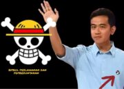 Wapres Gibran saat memakai Pin one piece sebagai simbol perlawanan dan pemberontakan (Foto:Dok/Ulanda.id)