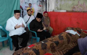 Gubernur DKI Pramono Anung melayat ke rumah Korban Ojol yang terlindas Mobil Brimob/Ulanda.id