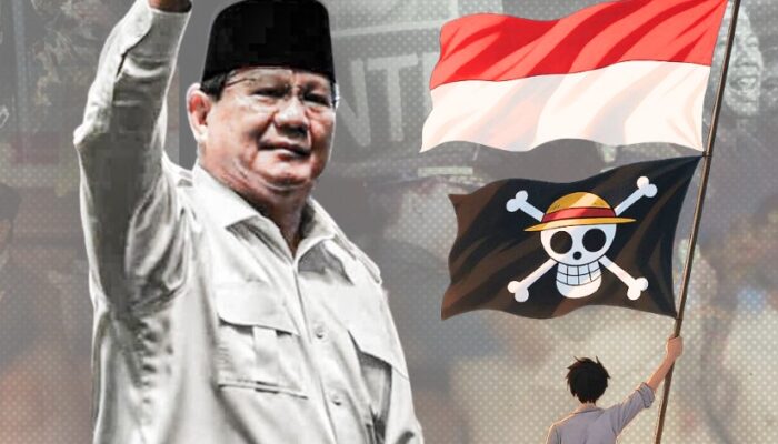 Bendera One Piece dan Merah Putih: Prabowo, Luffy dan Nasionalisme yang Luka