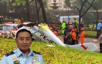 Pesawat Latih Milik FASI Jatuh di Bogor, Pilot Tewas dan Satu Luka