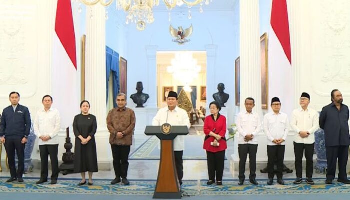 Megawati dan Surya Paloh Hadiri Pertemuan di Istana, Spekulasi Koalisi Baru dengan Prabowo Menguat