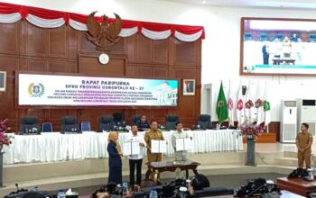Dewan Perwakilan Rakyat Daerah (DPRD) Provinsi Gorontalo bersama Pemerintah Provinsi Gorontalo resmi menyepakati perubahan Kebijakan Umum Anggaran (KUA) serta Prioritas dan Plafon Anggaran Sementara (PPAS) untuk Tahun Anggaran 2025 ((Foto:Ist/Ulanda.id)