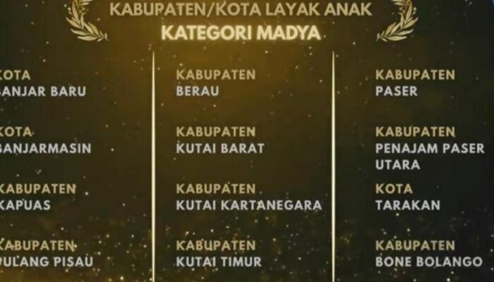 Bone Bolango Raih Penghargaan Kabupaten Layak Anak 2025