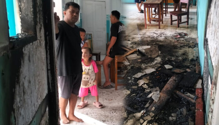 Ledakan Kecil Picu Kebakaran Hebat di SD Pohuwato