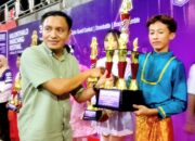 SMP N 1 Molibagu usai menyabet juara umum HMF 2025. Minggu, (14/9/2025).