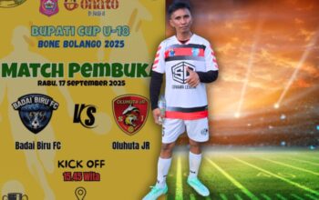 Haji Aripin Maliwu Komitmen Cetak Generasi Muda Sepak Bola Lewat Piala Bupati Cup U-18