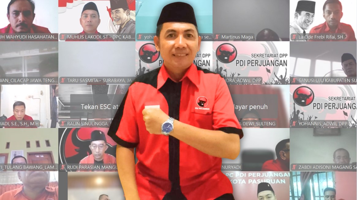 Muhlis Lakodi Calon Ketua Dpc Pdi Perjuangan Kabupaten Bone bolsango/Ulanda.id