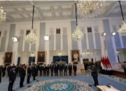 Presiden Prabowo Subianto melantik sejumlah menteri di Istana Negara. (Foto: Eva Safitri/detikcom)/Ulanda.id