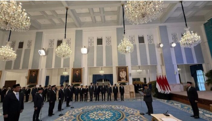 Presiden Prabowo Lakukan Reshuffle Kedua, 5 Menteri Diganti dan Menteri Haji Dilantik