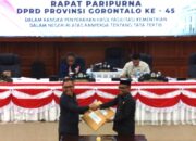 DPRD Gorontalo Serahkan Ranperda Tata Tertib ke Bapemperda, Pengawasan Minol Masuk Agenda