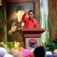 Sekretaris Jenderal DPP PDIP Hasto Kristiyanto dalam Seminar Nasional dengan mengangkat tema 'Seluruh Rakyat Berhak Sehat' di Sekolah Partai Lenteng Agung, Jakarta Selatan, Rabu (17/9/2025) (Istimewa)/Ulanda.id