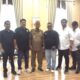 Bupati Bone Bolango, Ismet Mile saat menerima audiensi Ketua Lembaga Analisis HAM Indonesia Provinsi Gorontalo, Akram Pasau, di Ruang Kerja Bupati, Senin (8/9/2025). (F.AKP-Tim Redaksi)/Ulanda.id