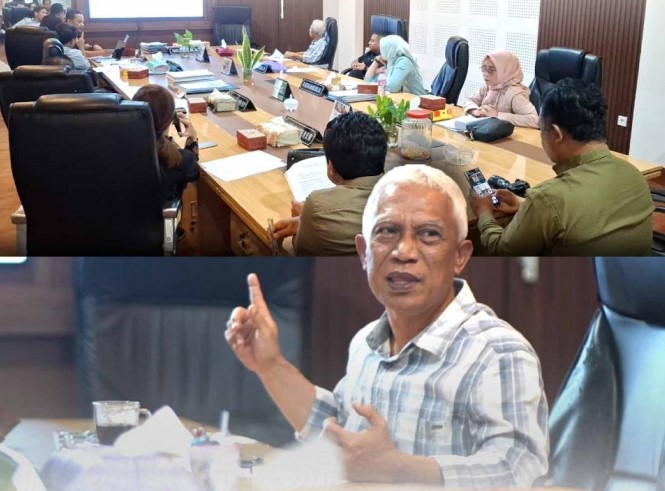 Komisi I DPRD Provinsi Gorontalo yang membidangi pemerintahan dan hukum menggelar rapat internal membahas tahapan seleksi Komisi Penyiaran Indonesia Daerah (KPID), Kamis (25/9)/Ulanda.id