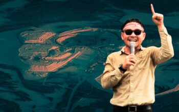 Panglima Lapangan Aksi sekaligus Kuasa Hukum Penambang Bone bolango, Lion Hidjun/Ulanda.id