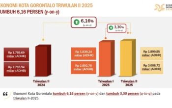 Ekonomi Triwulan II Meroket ke Angka 6,16 Persen/Ulanda.id