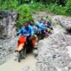 Kondisi jalan menuju Kecamatan Pinogu, Kabupaten Bone Bolango, kembali mendapat sorotan. Kali ini dukungan datang dari Guru Besar Universitas Negeri Gorontalo (UNG) Sarson W. Dj. Pomalato/Ulanda.id
