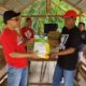 Wakil Ketua DPRD Provinsi Gorontalo, La Ode Haimudin, saat mengawal penyaluran bibit jagung unggul jenis NK 212 kepada petani, sebagai bagian dari Pokok Pikiran (Pokir) dirinya di DPRD/Ulanda.id