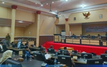 Rapat paripurna DPRD Boalemo terkait hasil pembahasan Rancangan APBD Perubahan Tahun Anggaran 2025/Ulanda.id