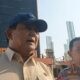 Presiden Prabowo Subianto saat memberikan keterangan pers usai menjenguk korban aksi demonstrasi di RS Polri, Kramat Jati, Jakarta Timur, Senin (1/9/2025). (ANTARA/Mentari Dwi Gayati)/Ulanda.id