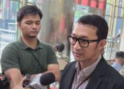 Jubir KPK Budi Prasetyo saat melakukan tanya jawab dengan awak media, di Gedung KPK, Jakarta (Foto: RRI/Chairul Umam)/Ulanda.id