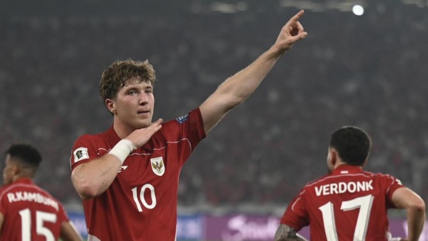 Ole Romeny masuk daftar 28 pemain Timnas Indonesia. (ANTARA FOTO/BAYU PRATAMA S)/Ulanda.id