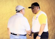 Wali Kota Adhan Dambea dan Anggota DPR RI Rusli Habiebie/Ulanda.id