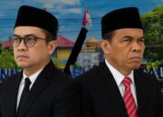 Rektor Universitas Gorontalo (UG) Dr. Sofyan Abdullah dengan Mohamad Rolly Paramata Ketua Yayasan Duluwo Limo Lo Pohalaa (DLP) Gorontalo. (Foto:Ilustrasi ai)/Ulanda.id