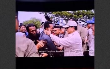 Video Presiden Prabowo Subianto di bioskop sebelum film dimulai. (Foto: Instagram @catatanfilm)/Ulanda.id