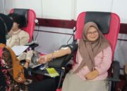 Kegiatan Donor Darah RRI Samarinda. (Foto: RRI Samarinda)/Ulanda.id
