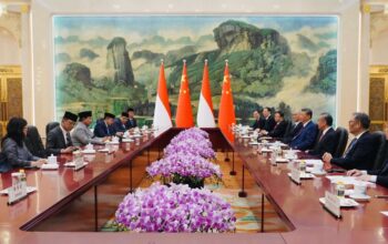 Presiden RI Prabowo Subianto dan Presiden Tiongkok Xi Jinping menggelar pertemuan bilateral, Rabu (3/9/2025) di Beijing (Foto: Kemlu RI)/Ulanda.id