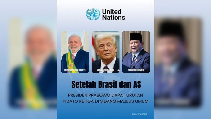 Foto: Presiden Prabowo Subianto akan menyampaikan pidato pada sesi Debat Umum di Sidang Majelis Umum ke-80 Perserikatan Bangsa-Bangsa (PBB), New York, Amerika Serikat, pada Selasa, 23 September 2025. (Instagram/sekretariat.kabinet)/Ulanda.id