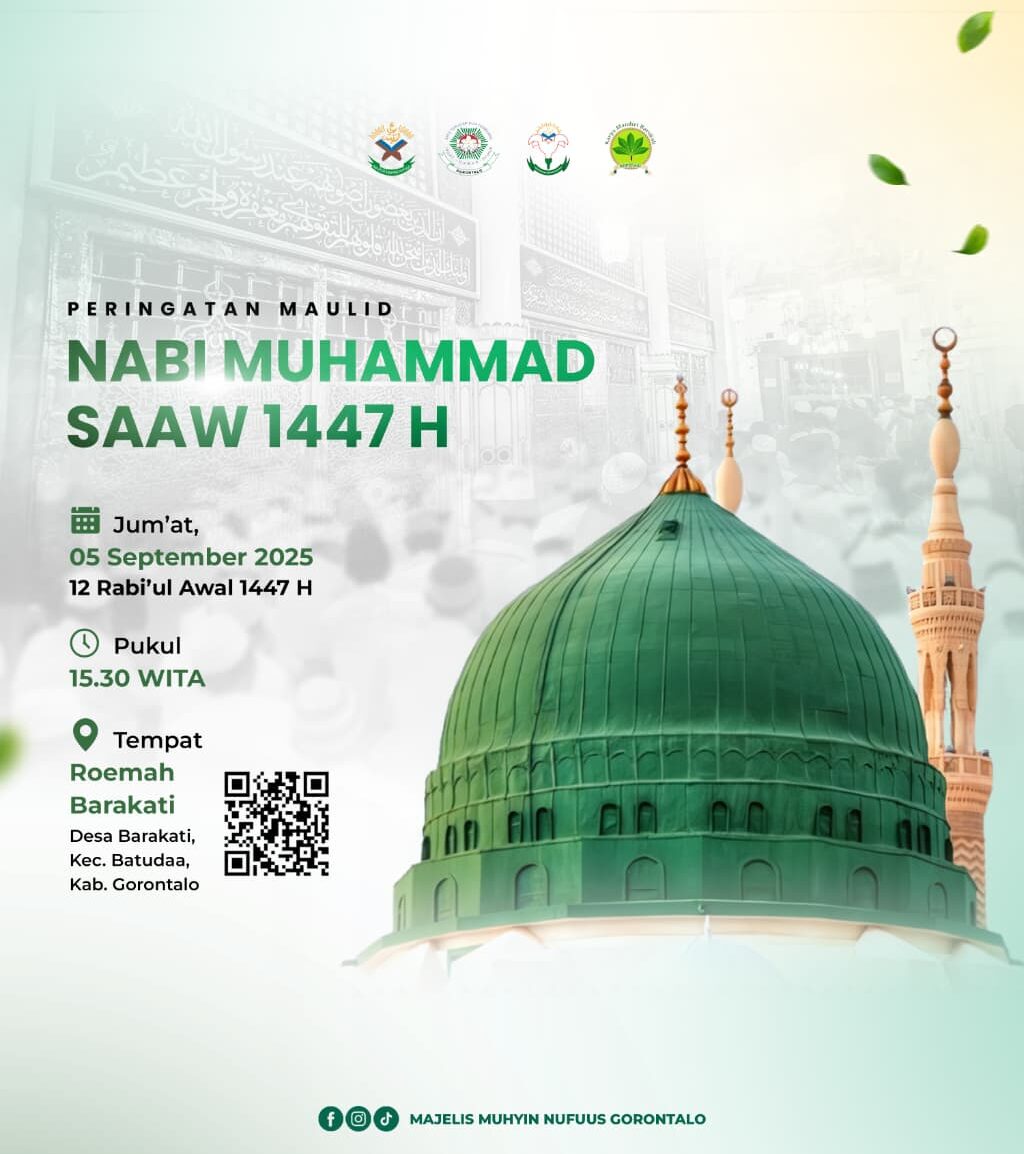 Peringatan Maulid Nabi Muhammad SAAW 1447 H di Gorontalo, Momentum Doa untuk Keselamatan Bangsa/Ulanda.id