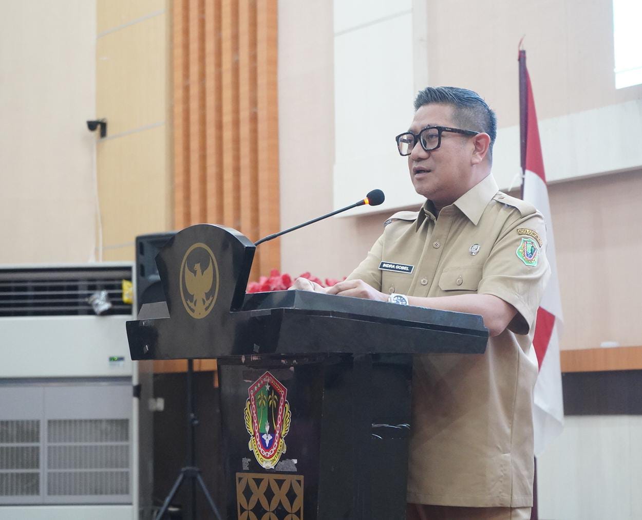 Wakil Wali Kota Gorontalo, Indra Gobel/Ulanda.id