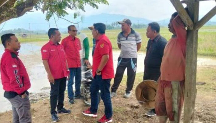 Hari Tani Nasional, PDIP Boalemo serap aspirasi petani langsung di lapangan