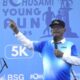 Ribuan pelari dari berbagai daerah turut ambil bagian dalam Bohusami Young Run 2025, sebuah ajang lari yang mengusung dua kategori, yakni 5K dan 10K yang mengambil start dan finish di Lapangan Alun-Alun Bone Bolango, Minggu (12/10/2025). (F.Fauzi-Diskominfo)/Ulanda.id