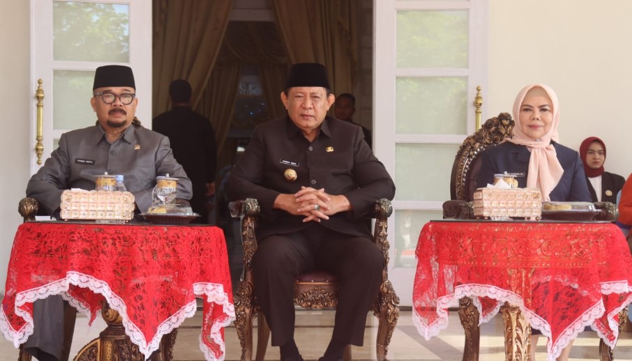 Ketua DPRD Provinsi Gorontalo Thomas Mopili menghadiri Upacara Peringatan Hari Kesaktian Pancasila Tahun 2025/Ulanda.id