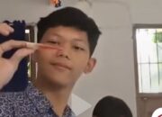 Ramai di media sosial video siswa SMA memperlihatkan buah semangka tipis yang ada menu Makan Bergizi Gratis (MBG) miliknya(Tangkap layar dari akun TikTok resmi @antaramegapolitan)/Ulanda.id