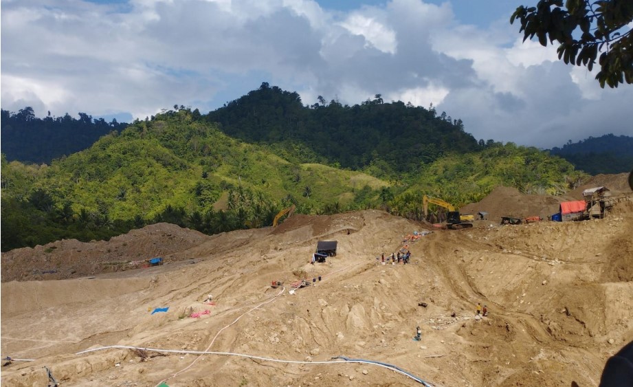 Aktivitas tambang emas tanpa izin alias PETI di Kecamatan Dengilo, Kabupaten Pohuwato, Provinsi Gorontalo/Ulanda.id
