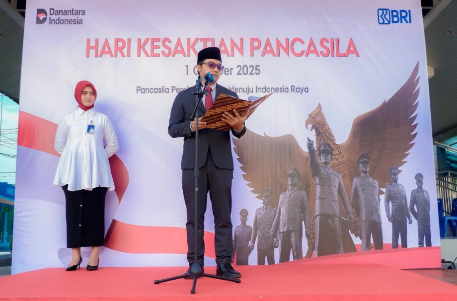 Bank Rakyat Indonesia (BRI) Cabang Gorontalo memperingati Hari Kesaktian Pancasila 1 Oktober 2025/Ulanda.id