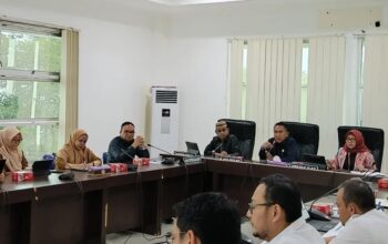 Komisi III Dewan Perwakilan Rakyat Daerah (DPRD) Provinsi Gorontalo melaksanakan rapat bersama Balai Jalan Nasional dan Dinas PUPR Provinsi Gorontalo bidang Bina Marga, Senin (6/10/2025)/Ulanda.id