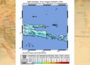 Data laporan gempa yang dihimpun BMKG, Selasa (30/9/2025). (Foto: Dok. BMKG)/Ulanda.id