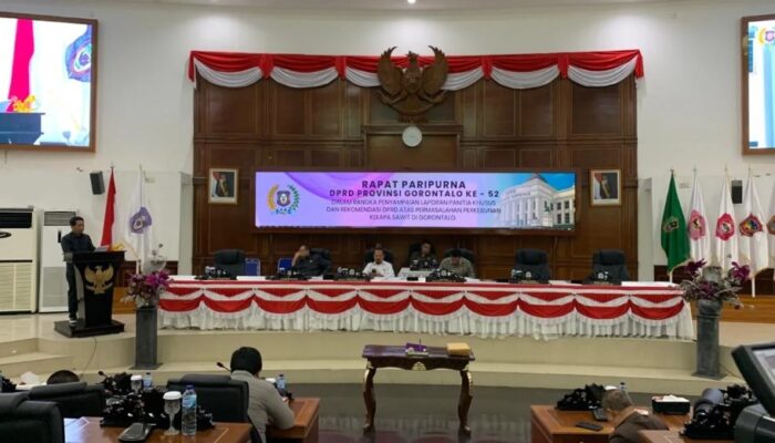 Ketua DPRD Gorontalo Apresiasi Pansus Sawit Bongkar Selisih Lahan HGU