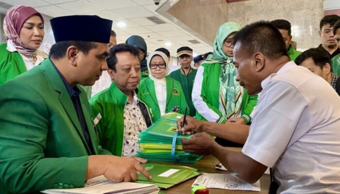 Agus Suparmanto Daftarkan Hasil Muktamar X PPP ke Kemenkumham