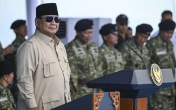 ILUSTRASI. Presiden RI Prabowo Subianto menegaskan TNI harus selalu sigap dan tidak boleh tertinggal dalam menghadapi perkembangan zaman dan teknologi. ANTARA FOTO/Hafidz Mubarak A/agr/Ulanda.id