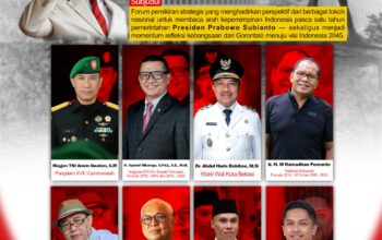 The Gorontalo Institute akan menggelar forum pemikiran strategis bertajuk “Refleksi Nasional dari Gorontalo: Kepemimpinan Prabowo dan Arah Indonesia 2025–2030”/Ulanda.id